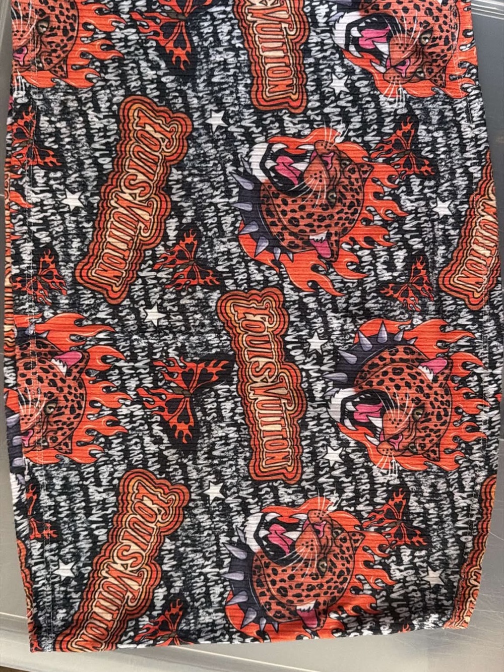 HXS HELLO STELLA TUBE TOP SIZE MEDIUM  cheetah